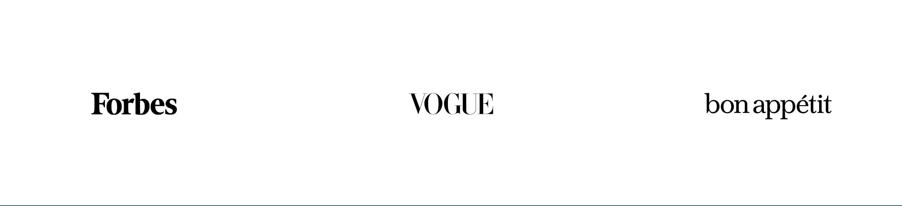 Press & Logos section from AG1 Official, a supplements & wellness Shopify store — desktop screenshot